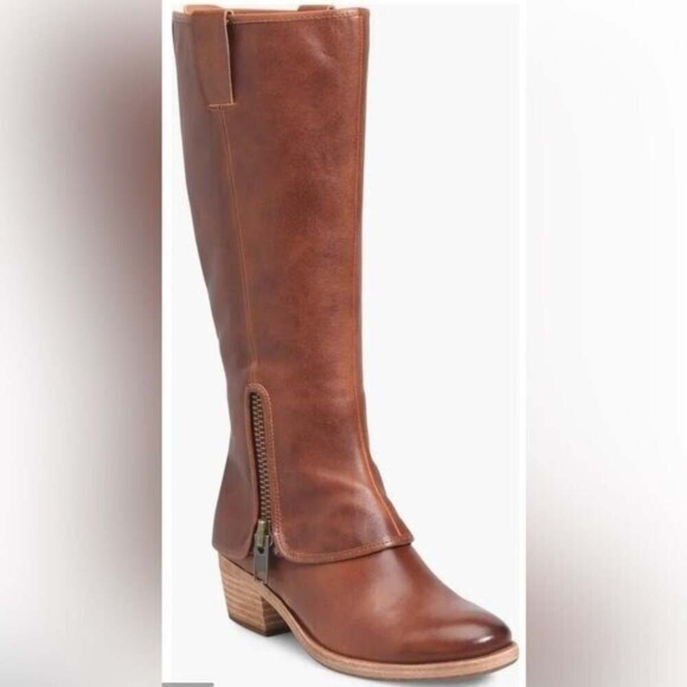 New Kork-Ease Kayla II Knee High Boot Brown Sz 6.5 Cowboy 7308318 tall riding